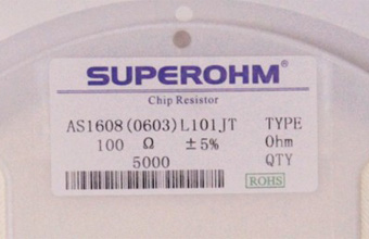 SUPEROHM 抗硫化貼片電阻AS R規(guī)格書