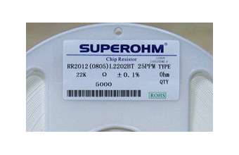 SUPEROHM 高精密薄膜貼片電阻規(guī)格書