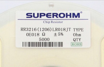 SUPEROHM RS超低阻貼片電阻規(guī)格書