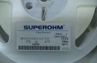 SUPEROHM 01005片阻規(guī)格書